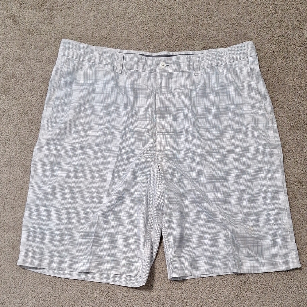 PGA Tour Gray and White Shorts